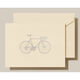 Racing Bike Boxed Folded Note Cards - Hand Engraved Image 1 of 2
