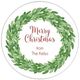 Holiday Wreath Gift Stickers in a Jar Image 2 of 2