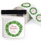 Holiday Wreath Gift Stickers in a Jar Image 1 of 2