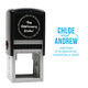Modern Couple Self-Inking Stamp Image 1 of 3