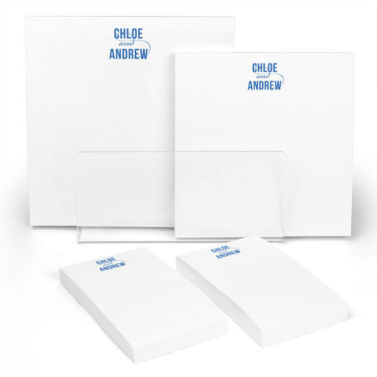 Modern Couple Notepad Set (4 Pads)