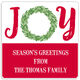 Joy Holiday Gift Stickers Image 2 of 2