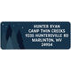 Night Sky Return Address Labels Image 2 of 2