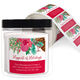 Christmas Branches Square Address Labels in a Jar Image 4 of 4