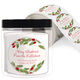 Burgundy Berries Round Address Labels in a Jar Image 1 of 2
