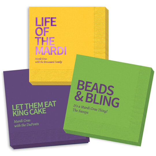 Create Your Own Headline Napkins