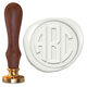 Circle Monogram Wax Seal Stamp Image 7 of 11