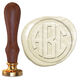 Circle Monogram Wax Seal Stamp Image 10 of 11