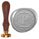Framed Initial Wax Seal Stamp Image 11 of 11