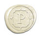 Framed Initial Peel & Stick Wax Seals Image 1 of 11