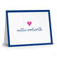 Single Heart Folded Note Cards Image 3 of 3