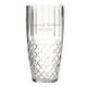 Crystal Linear Vase with Medallion Pattern Image 1 of 2