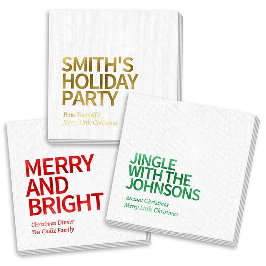 Create Your Own Headline Deville Napkins