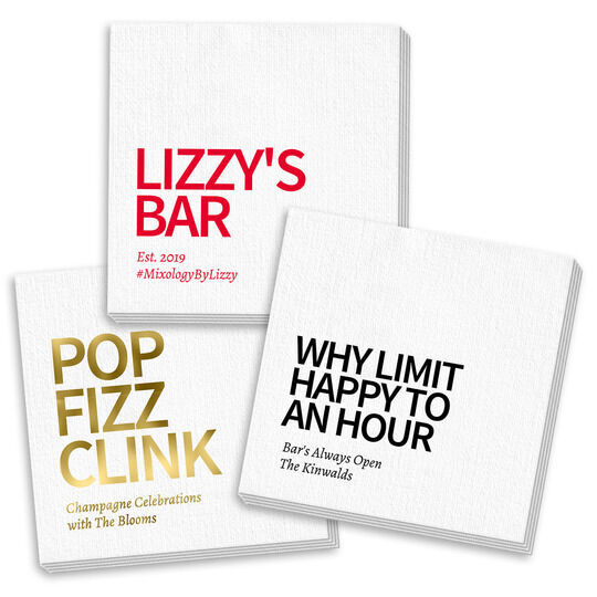 Create Your Own Headline Deville Napkins