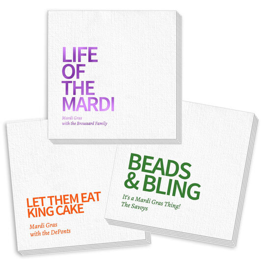 Create Your Own Headline Deville Napkins