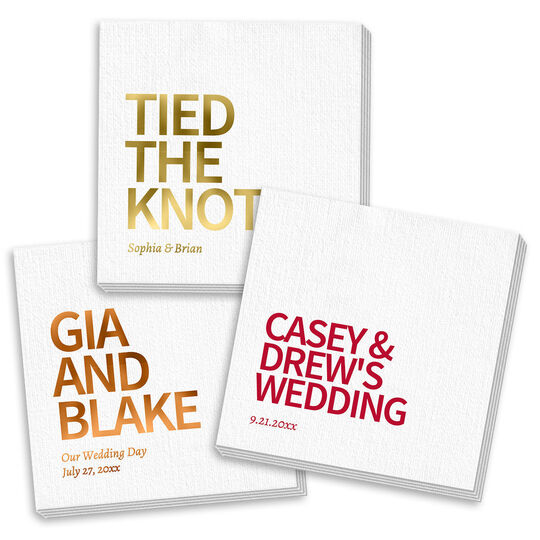 Create Your Own Headline Deville Napkins