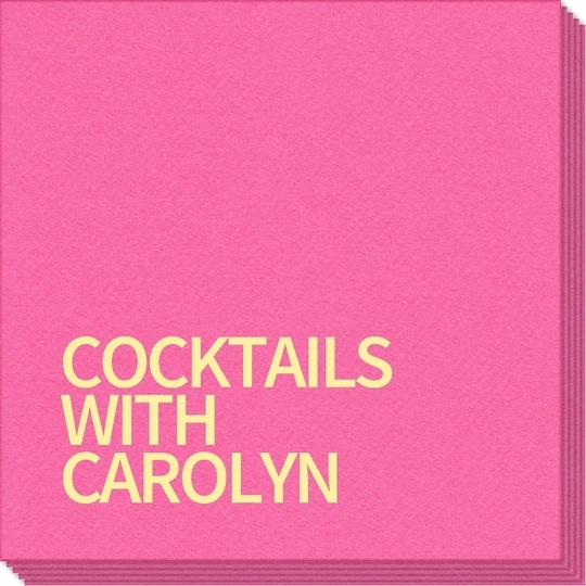 Create Your Own Headline Linen Like Napkins