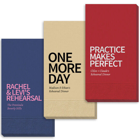 Create Your Own Headline Guest Towels