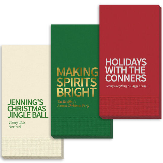 Create Your Own Headline Guest Towels