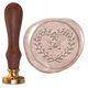 Heart Vine Initial Wax Seal Stamp Image 9 of 11