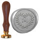 Heart Vine Initial Wax Seal Stamp Image 11 of 11