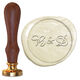 Script Initial Duo Wax Seal Stamp Image 10 of 11