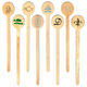 Personalized 6 in. Wood Stir Sticks Image 3 of 3