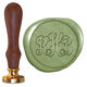 Script Monogram Wax Seal Stamp Image 3 of 11