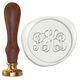 Script Monogram Wax Seal Stamp Image 7 of 11
