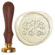 Script Monogram Wax Seal Stamp Image 11 of 11