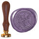 Double Circle Monogram Wax Seal Stamp Image 7 of 11