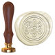 Double Circle Monogram Wax Seal Stamp Image 10 of 11