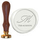 Script Initial and Name Wax Seal Stamp Image 6 of 11