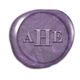 Sophisticated Monogram Peel & Stick Wax Seals Image 8 of 11