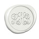 Script Monogram Peel & Stick Wax Seals Image 7 of 11
