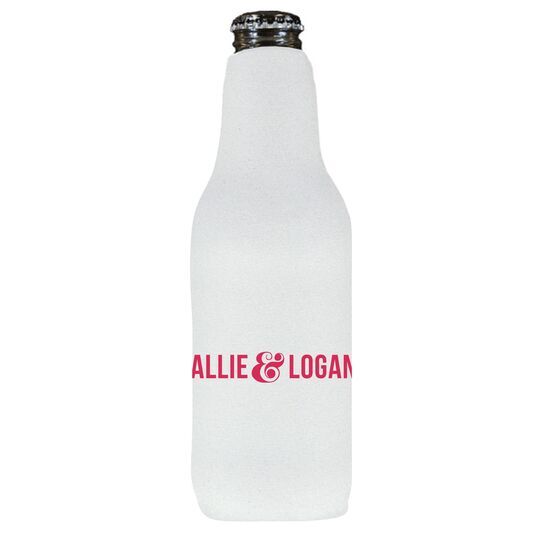 Large Ampersand Bottle Huggers