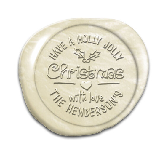 Holly Jolly Peel & Stick Wax Seals