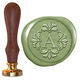 Damask Framed Initial Wax Seal Stamp Image 3 of 11