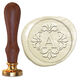 Damask Framed Initial Wax Seal Stamp Image 10 of 11