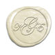 Stately Monogram Peel & Stick Wax Seals Image 12 of 12