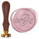 Stately Monogram Wax Seal Stamp Image 6 of 12