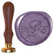 Stately Monogram Wax Seal Stamp Image 9 of 12