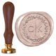 Modern Initials in Wreath Wax Seal Stamp Image 8 of 11