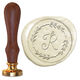 Vine Wreath with Initial Wax Seal Stamp Image 10 of 11