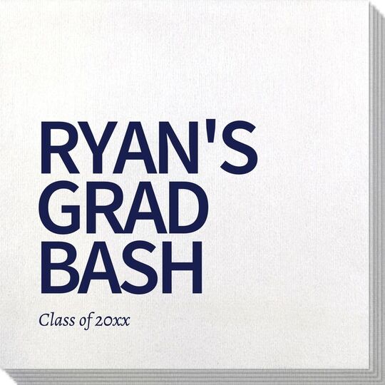 Create Your Own Headline Bamboo Luxe Napkins