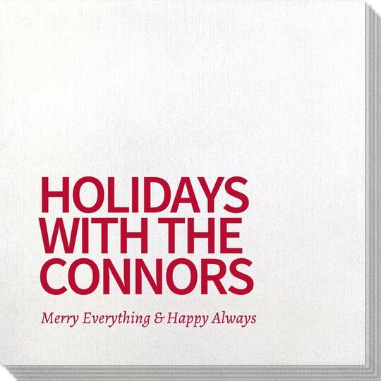 Create Your Own Headline Bamboo Luxe Napkins