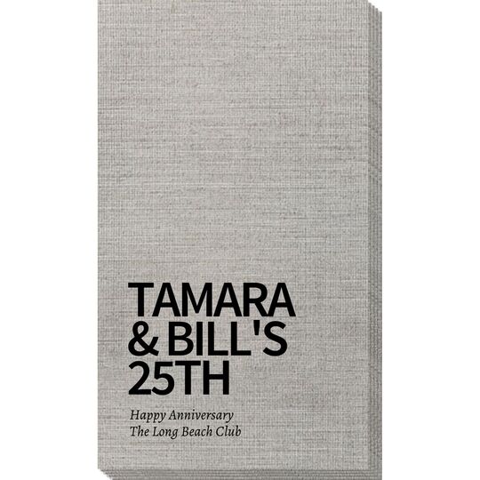 Create Your Own Headline Bamboo Luxe Guest Towels