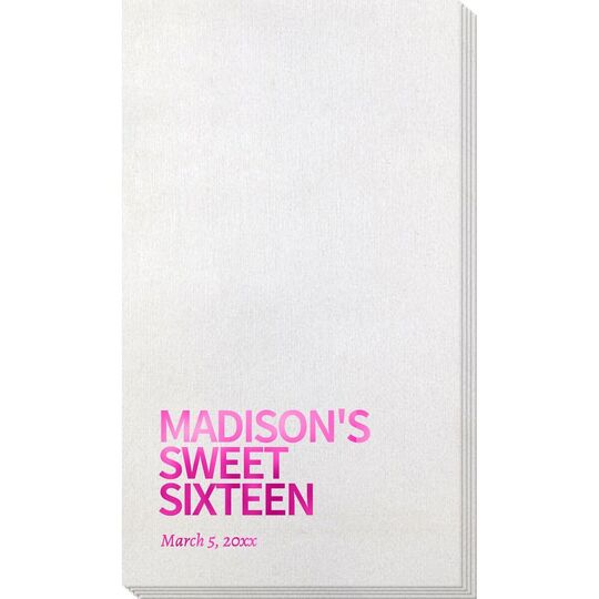 Create Your Own Headline Bamboo Luxe Guest Towels