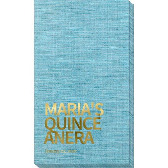 Create Your Own Headline Bamboo Luxe Guest Towels