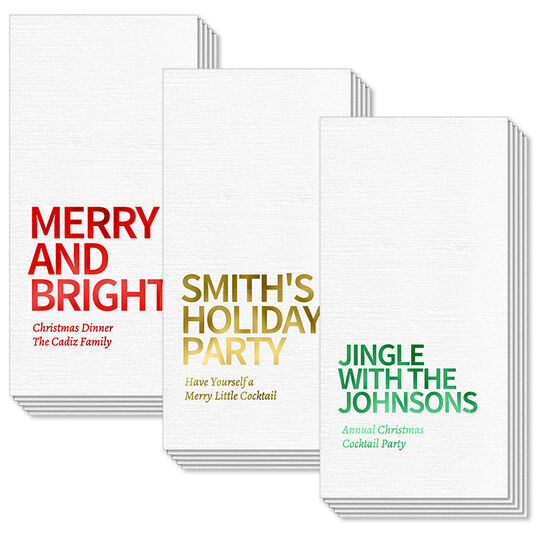 Create Your Own Headline Deville Guest Towels